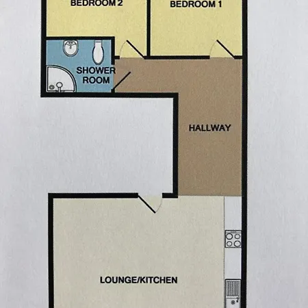 Harcourt Place Daire Scarborough